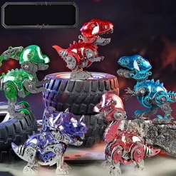 3D Metal DIY Mechanical Cute Dinosaur Model Kits Gift for Kids