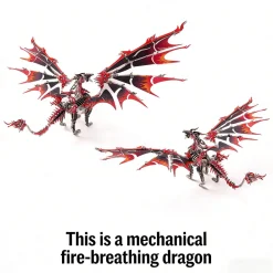3D Metal DIY Mechanical Fire-Breathing Dragon Model Kit, Creative Trendy Display-200+PCS