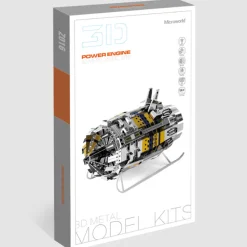 3D Metal Engine Assembly Model Kit for Science Education Lovers