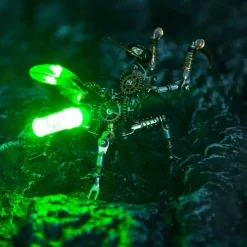 3D Metal Mantis Model DIY Kits Mantis with Night Light -300PCS+