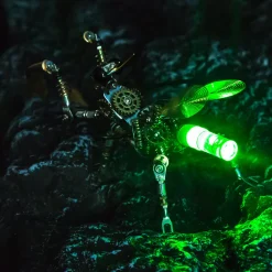 3D Metal Mantis Model DIY Kits Mantis with Night Light -300PCS+