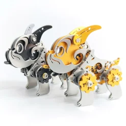 3D Metal Mechanical Bulldog Assembly Model Kit