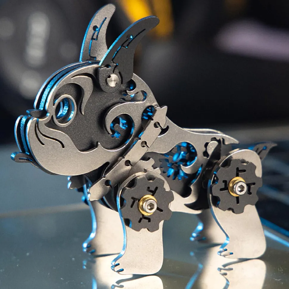 3D Metal Mechanical Bulldog Assembly Model Kit