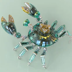 3D Metal Mechanical Crab Assembly Model Kit-666PCS