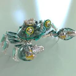3D Metal Mechanical Crab Assembly Model Kit-666PCS