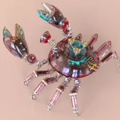 3D Metal Mechanical Crab Assembly Model Kit-666PCS