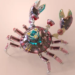 3D Metal Mechanical Crab Assembly Model Kit-666PCS