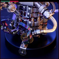 3D Metal Mechanical Dragon Claw Light Crafts DIY Assembly Model Kit Art Device for Kids, Teens and Adults-1000+PCS