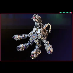 3D Metal Mechanical Dragon Claw Light Crafts DIY Assembly Model Kit Art Device for Kids, Teens and Adults-1000+PCS