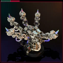 3D Metal Mechanical Dragon Claw Light Crafts DIY Assembly Model Kit Art Device for Kids, Teens and Adults-1000+PCS