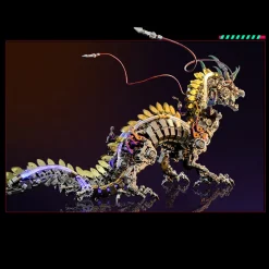 3D Metal Mechanical Dragon Crafts DIY Assembly Model Kit Art Device for Kids, Teens and Adults-2030+PCS