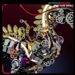 3D Metal Mechanical Dragon Crafts DIY Assembly Model Kit Art Device for Kids, Teens and Adults-2030+PCS
