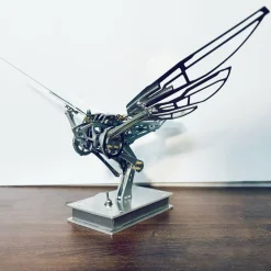 3D Metal Mechanical Flying Fish Dynamic Bionic Model