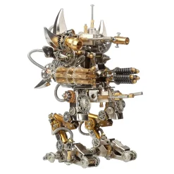 3D Metal Mechanical Puzzle Magnetic Mecha DIY Assembly Model Kit for Kids, Teens, and Adults
