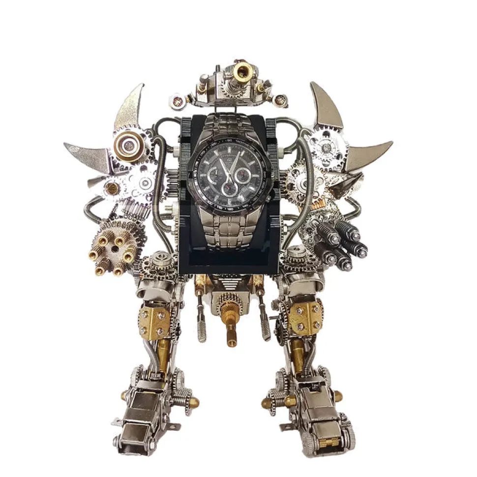 3D Metal Mechanical Puzzle Magnetic Mecha DIY Assembly Model Kit for Kids, Teens, and Adults