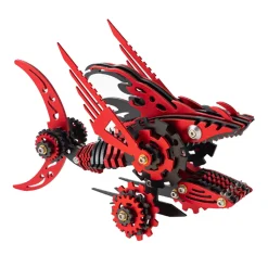 3D Metal Mechanical Sawtooth Shark Assembly Model Kit