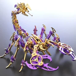 3D Metal Mechanical Scorpion Model Kit Mechanical Assembly Crafts-200PCS+