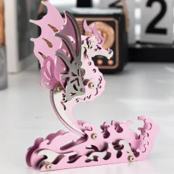 3D Metal Mechanical Seahorse Puzzle Assembly Model Kit