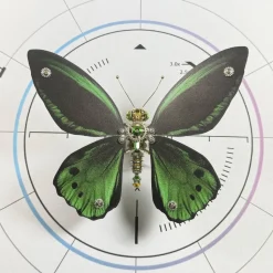 3D Metal Mechanical Steampunk Butterfly Model Kit