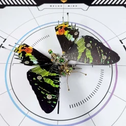 3D Metal Mechanical Steampunk Butterfly Model Kit
