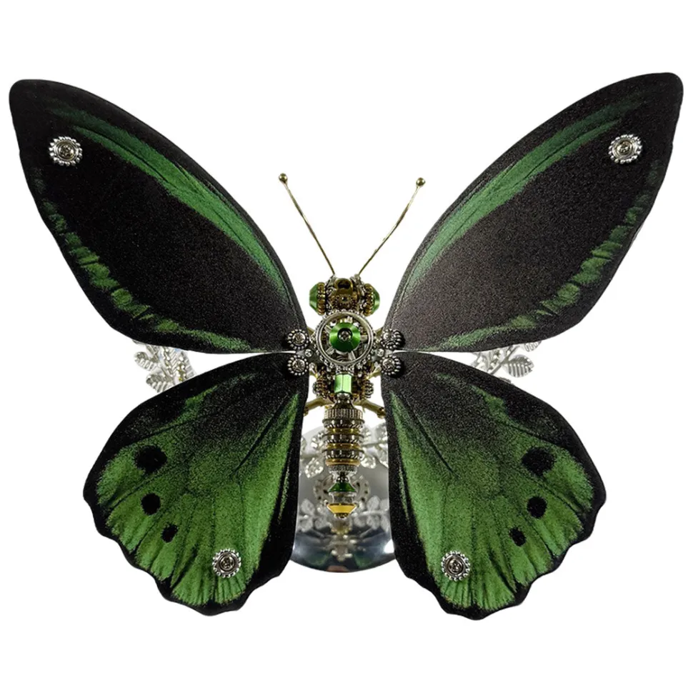 3D Metal Mechanical Steampunk Butterfly Model Kit