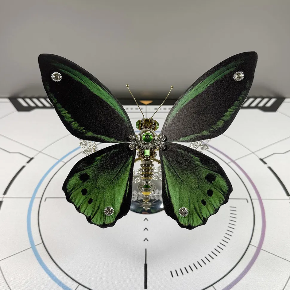 3D Metal Mechanical Steampunk Butterfly Model Kit