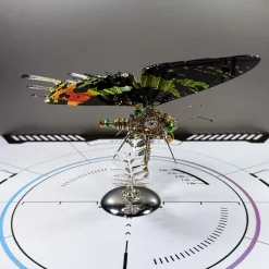3D Metal Mechanical Steampunk Butterfly Model Kit