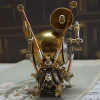 3D Metal Mini Snail Puzzle Steampunk DIY Assembly Model Kit 220PCS