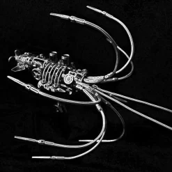 3D Metal Puzzle DIY Steampunk Giant Squid Metal Assembly Model Kits Creative Ornament