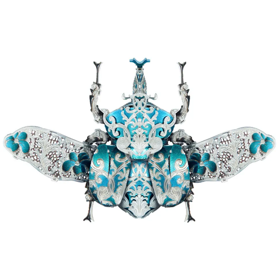 3D Metal Puzzle Mechanical Assembly DIY Insect Model Toys Kits