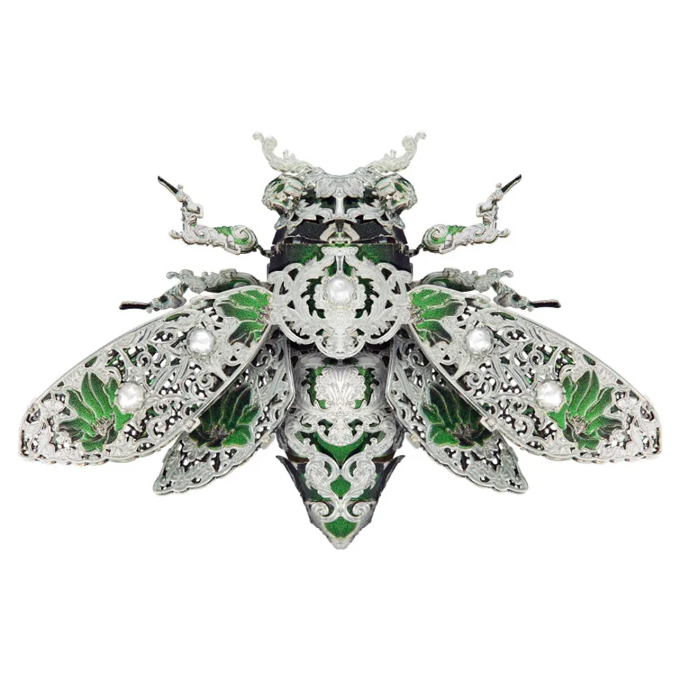 3D Metal Puzzle Mechanical Assembly DIY Insect Model Toys Kits
