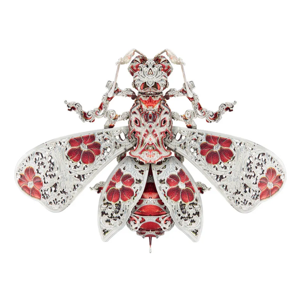 3D Metal Puzzle Mechanical Assembly DIY Insect Model Toys Kits
