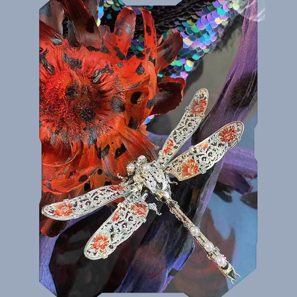 3D Metal Puzzle Mechanical Assembly DIY Insect Model Toys Kits