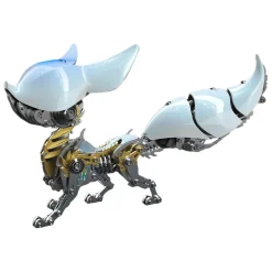 3D Metal Puzzle Mechanical Fox DIY Model Assembly Creative Toy Set