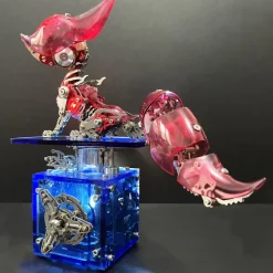 3D Metal Puzzle Mechanical Fox DIY Model Assembly Creative Toy Set