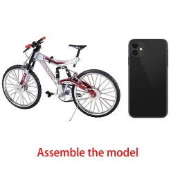 3D Metal Puzzle Retro Nostalgic Road Mountain Bike Model DIY Simulated Decoration Bicycle Model Kit for Adults Kids