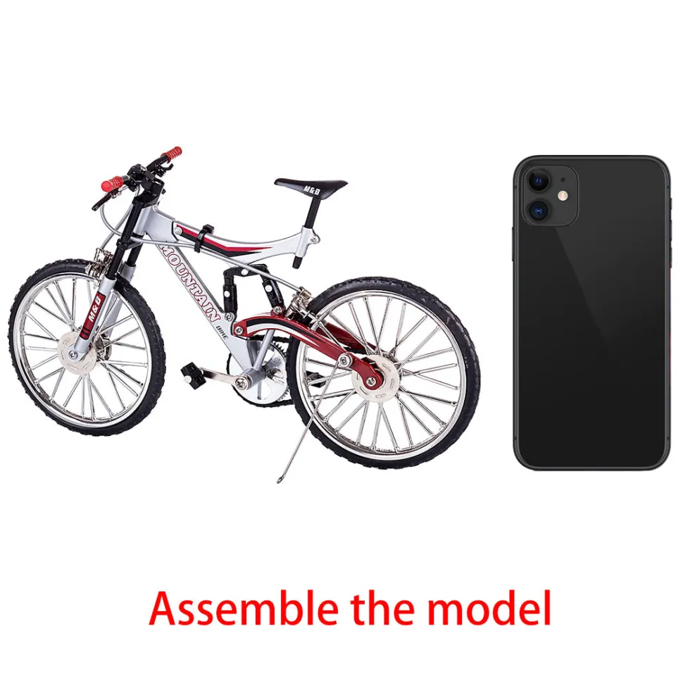 3D Metal Puzzle Retro Nostalgic Road Mountain Bike Model DIY Simulated Decoration Bicycle Model Kit for Adults Kids