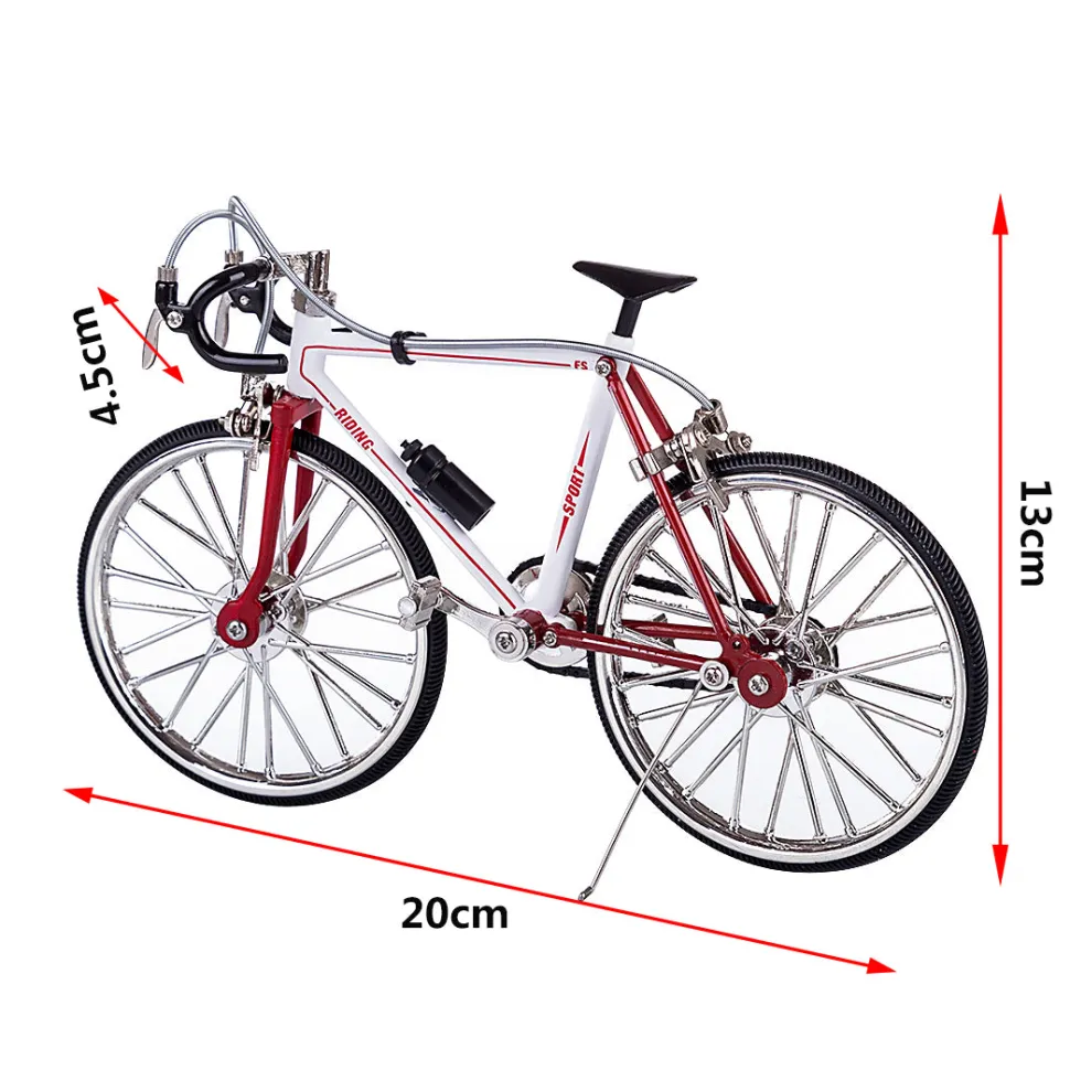 3D Metal Puzzle Retro Nostalgic Road Mountain Bike Model DIY Simulated Decoration Bicycle Model Kit for Adults Kids