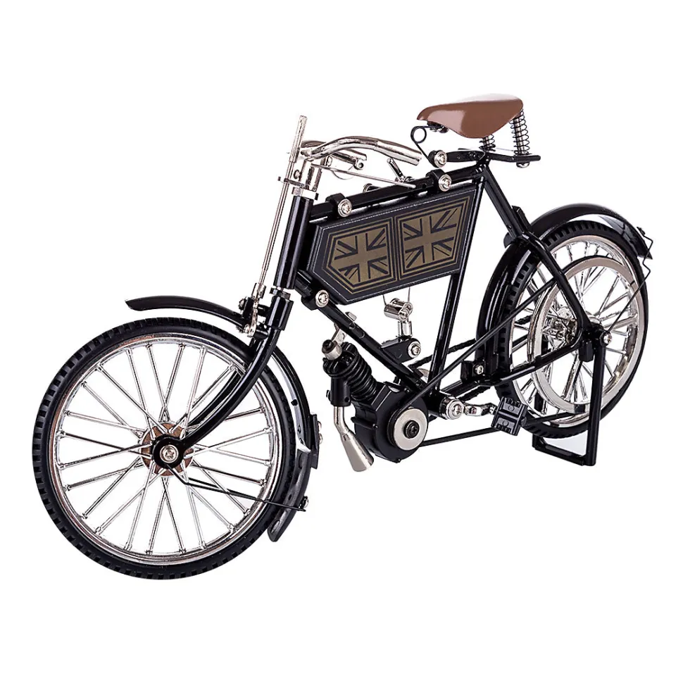 3D Metal Puzzle Retro Nostalgic Road Mountain Bike Model DIY Simulated Decoration Bicycle Model Kit for Adults Kids