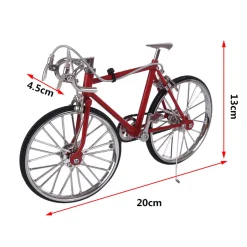 3D Metal Puzzle Retro Nostalgic Road Mountain Bike Model DIY Simulated Decoration Bicycle Model Kit for Adults Kids