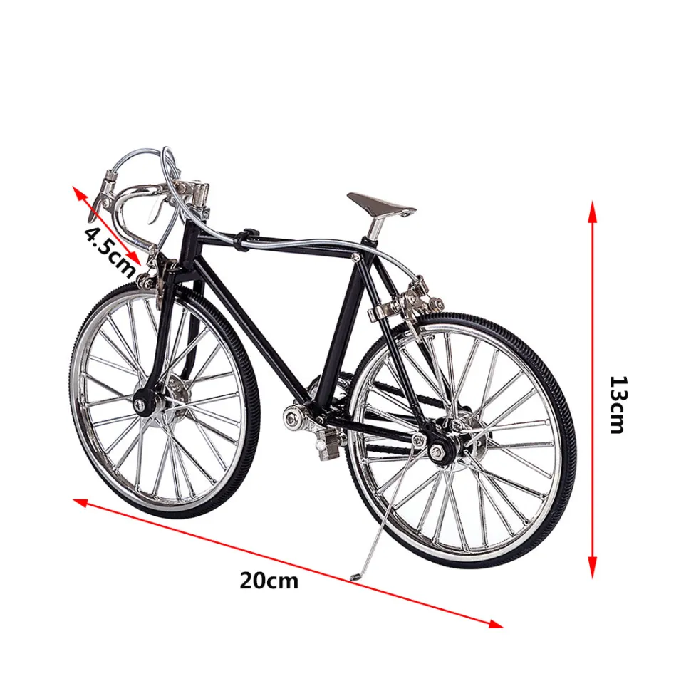3D Metal Puzzle Retro Nostalgic Road Mountain Bike Model DIY Simulated Decoration Bicycle Model Kit for Adults Kids