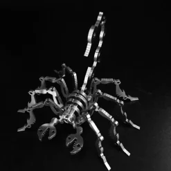 3D Metal Puzzle Scorpion Model Kit DIY Games Assembly Jigsaw Creative Gift