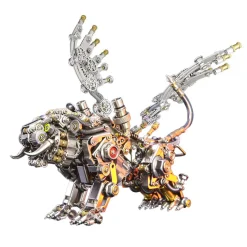 3D Metal Puzzle Tiger Model Kit Bengal Tiger and Smilodon with Wing-700PCS+