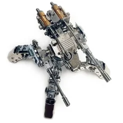 3D Metal Quadruped Mecha Model Kit, Creative Collectible Display