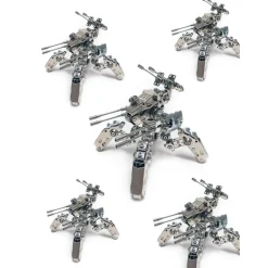 3D Metal Quadruped Mecha Model Kit, Creative Collectible Display
