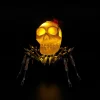 3D Metal Skull Spider Night Light Assembly Model Kit