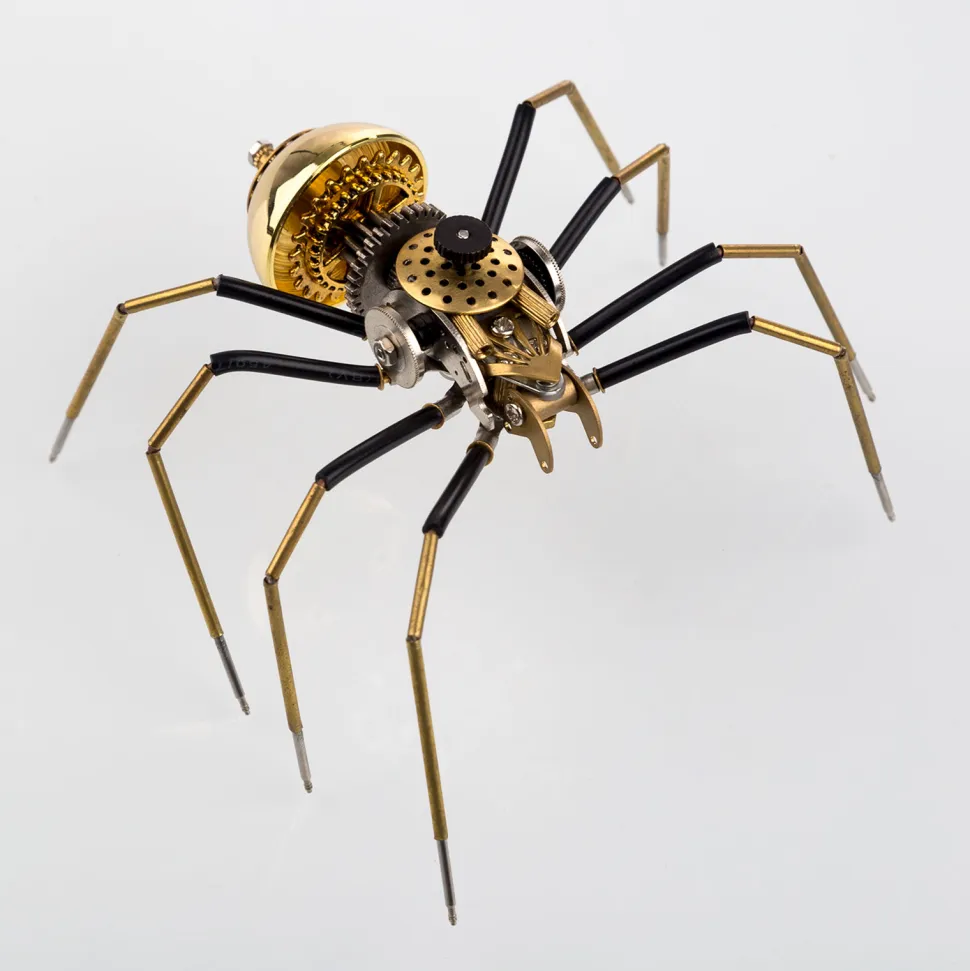 3D Metal Steampunk Craft Puzzle Mechanical Insect Model DIY Assembly Animal Jigsaw Puzzle Kit - Make Your Own Advent Calendar - Creative Gift-650PCS+