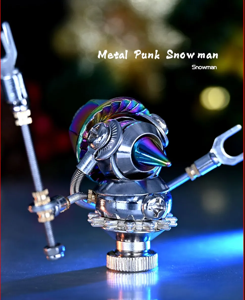3D Metal Steampunk Mecha Assembly Model Kit Christmas Blind Box