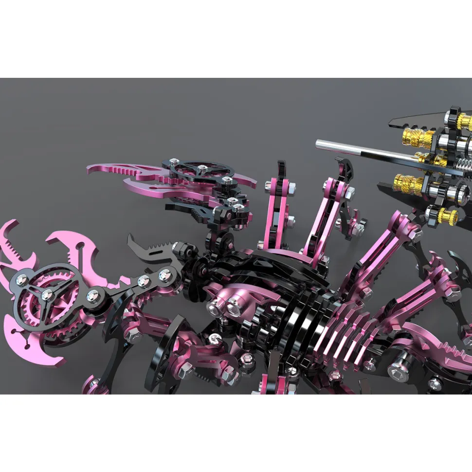3D Metal Steampunk Mechanical Scorpion Model Kit