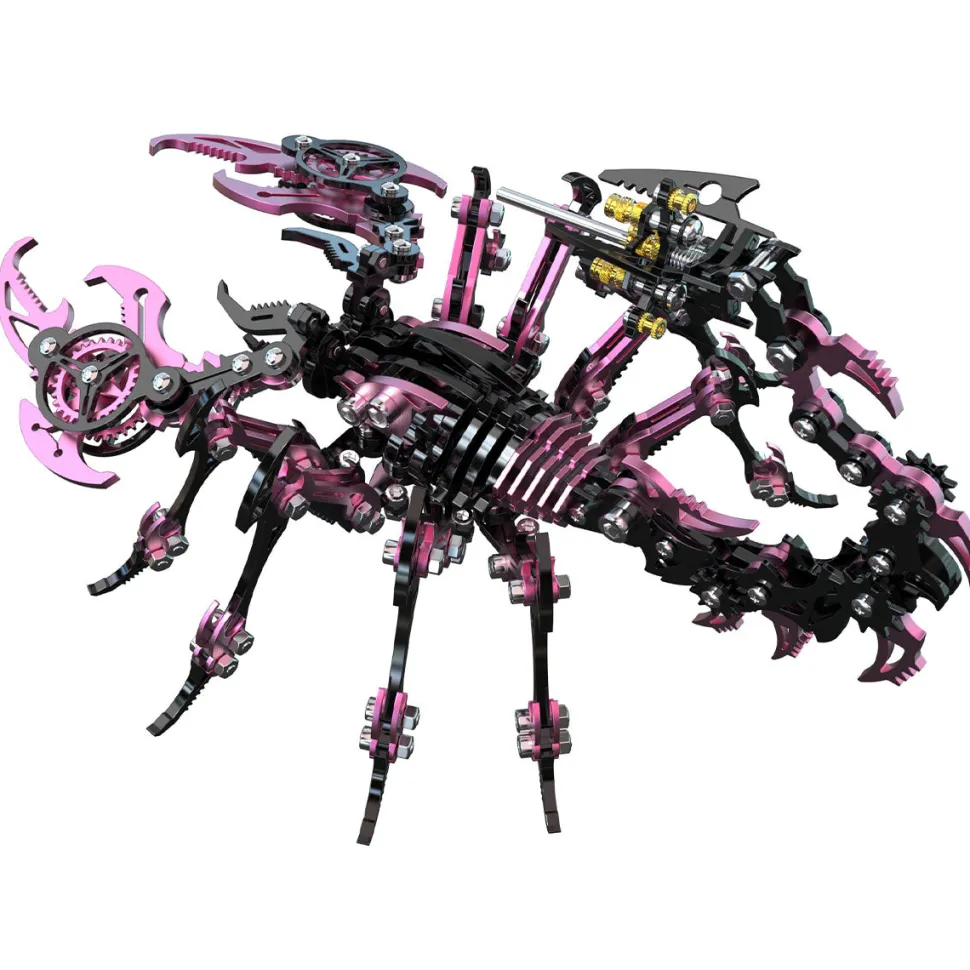 3D Metal Steampunk Mechanical Scorpion Model Kit
